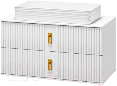 Тумба под умывальник Brevita SEV-09090-0102Я - фото