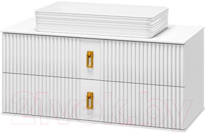 Тумба под умывальник Brevita Sevilla 105 / SEV-09105-0102Я - фото