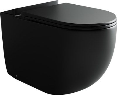 Чаша унитаза напольного Ceramica Nova Rimless Metropol CN4001-BMB - фото