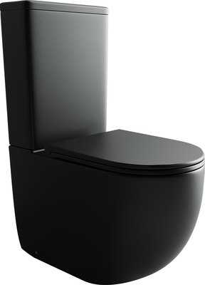 Чаша унитаза напольного Ceramica Nova Rimless Metropol CN4001-BMB