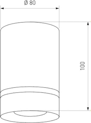 Точечный светильник Elektrostandard DLR021 9W 3000K