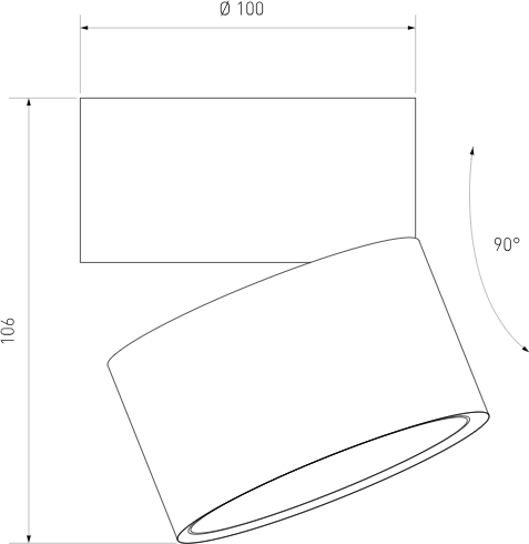 Точечный светильник Elektrostandard DLR031 15W 3000K