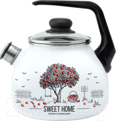 Чайник со свистком Appetite Лобстер 4с209я - фото