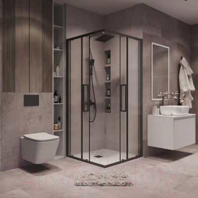 Душевой уголок Grossman Cosmo 100x100x195 / 300.K33.02.1010.21.02