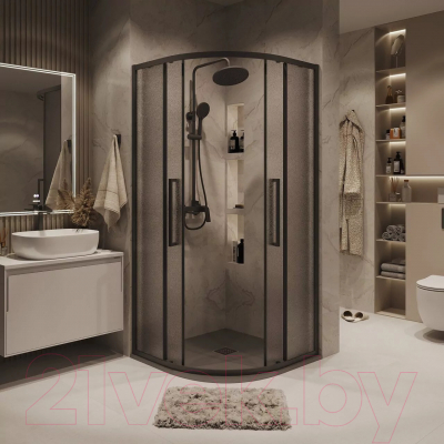 Душевой уголок Grossman Cosmo 80x80x195 / 301.K33.02.8080.21.02