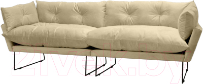 Диван Brioli Анико из 2 частей трехместный - фото