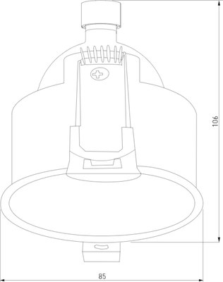 Точечный светильник Elektrostandard 25008/01 GU10
