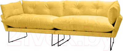 Диван Brioli Анико из 2 частей трехместный - фото