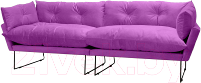 Диван Brioli Анико из 2 частей трехместный - фото