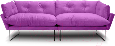 Диван Brioli Анико из 2 частей трехместный