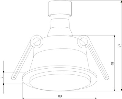 Точечный светильник Elektrostandard 25010/01 GU10