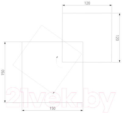 Бра Elektrostandard Screw LED 40136/1