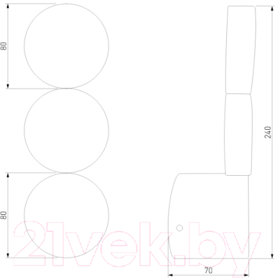 Бра Elektrostandard Brioni 40130/LED