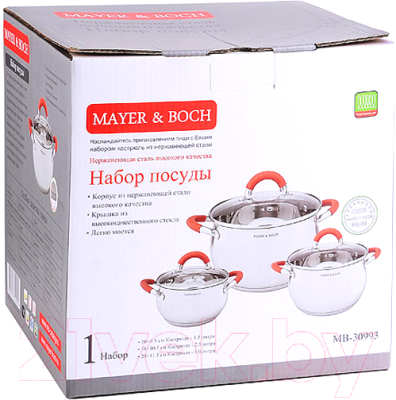 Набор кастрюль Mayer&Boch 30993 - фото