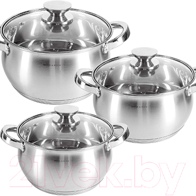 Набор кастрюль Mayer&Boch 30992 - фото