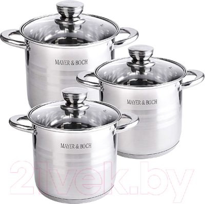 Набор кастрюль Mayer&Boch 30951 - фото