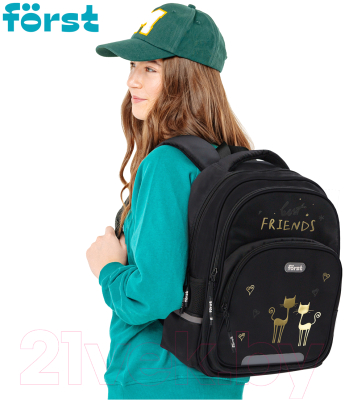 Школьный рюкзак Forst F-Comfy. Best friends / FT-RS-092403