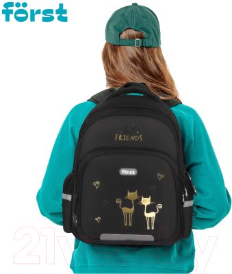 Школьный рюкзак Forst F-Comfy. Best friends / FT-RS-092403