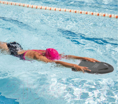 Доска для плавания ZoggS Kick Board / 465202 (Medium, черный)