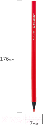 Набор цветных карандашей Brauberg 181856