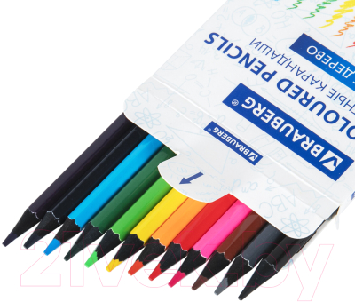 Набор цветных карандашей Brauberg 181856