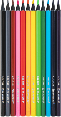 Набор цветных карандашей Brauberg 181856