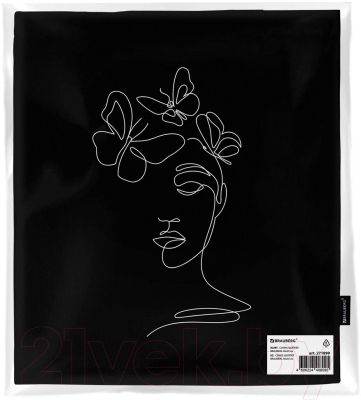 Сумка-шоппер Brauberg Vector girl / 271899