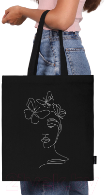 Сумка-шоппер Brauberg Vector girl / 271899
