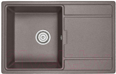 Мойка кухонная GRANULA GR-7804 (эспрессо) - фото