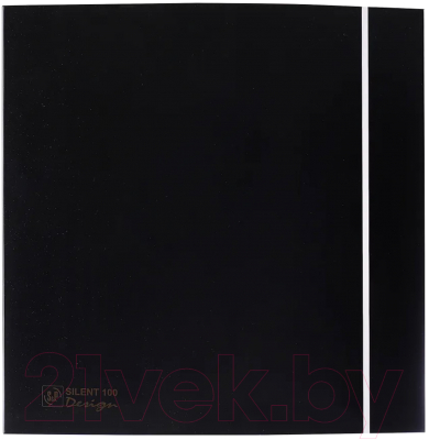 Вентилятор накладной Soler&Palau Silent-100 CHZ Black Design / 5210402300-434600 - фото
