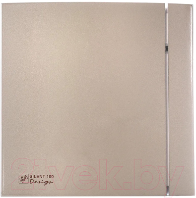 Вентилятор накладной Soler&Palau Silent-100 CRZ Champagne Design / 5210401500-434300 - фото