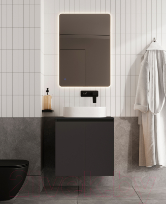 Тумба под умывальник ЗОВ Монови 80 / M80LG0LG-LDSPG