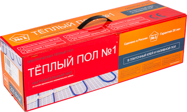 Теплый пол электрический Теплый пол №1 ТСП-1200-6.0 - фото
