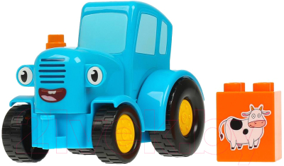 Игрушка-конструктор Город мастеров Синий Трактор / 10031-GK  - фото