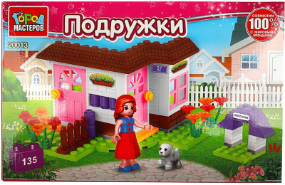 Конструктор Город мастеров Домик загородный / 20013-PZ - фото