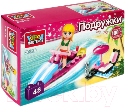 Конструктор Город мастеров Пляже / 20019-PZ