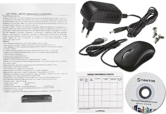 Видеорегистратор наблюдения Tantos TSr-NV04154