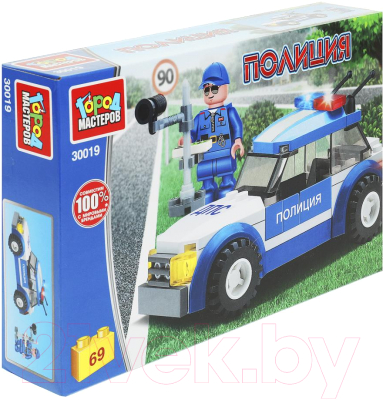 Конструктор Город мастеров Полицейская машина / 30019-KK