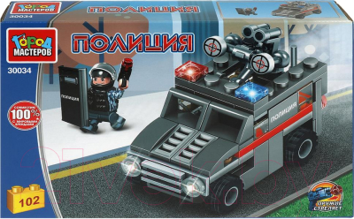 Конструктор Город мастеров Спецназ / 30034-KK