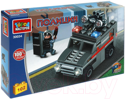 Конструктор Город мастеров Спецназ / 30034-KK