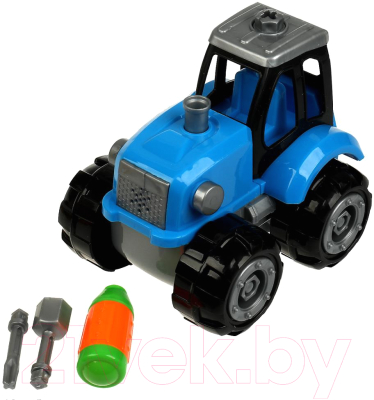 Игрушка-конструктор Город мастеров Синий Трактор / 42008-ZH - фото