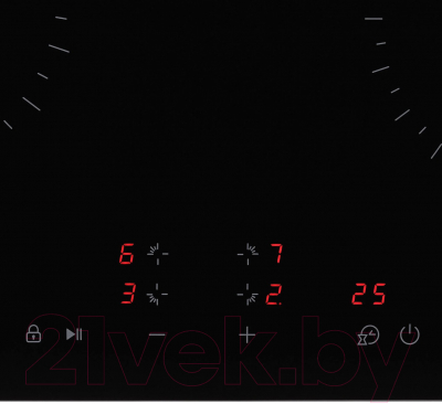 Электрическая варочная панель Krona Zauber 60 BL TK / КА-00005756