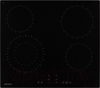 Электрическая варочная панель Krona Zauber 60 BL 1DZTK / КА-00005757 - фото