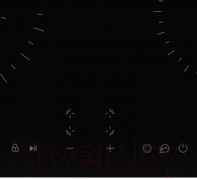 Электрическая варочная панель Krona Zauber 60 BL 1DZTK / КА-00005757