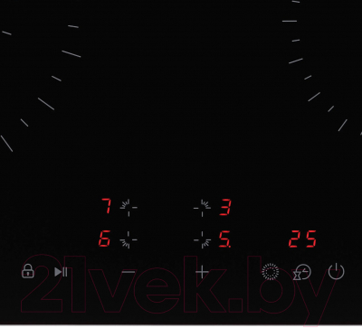 Электрическая варочная панель Krona Zauber 60 BL 1DZTK / КА-00005757