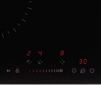 Электрическая варочная панель Krona Zauber 45 BL 1DZTS / КА-00005755