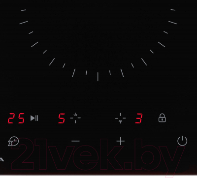 Электрическая варочная панель Krona Zauber 30 BL TK / КА-00005753