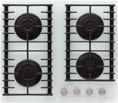 Газовая варочная панель Krona Hagel 60 WH / КА-00005751 - фото