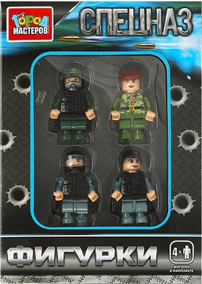 Элемент конструктора Город мастеров Спецназ / 18044-KK - фото