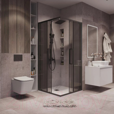 Душевой уголок Grossman Cosmo 100x100x195 / 300.K33.02.1010.21.10